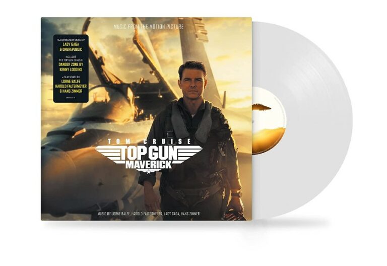 Topgun vinyle blanc maverick