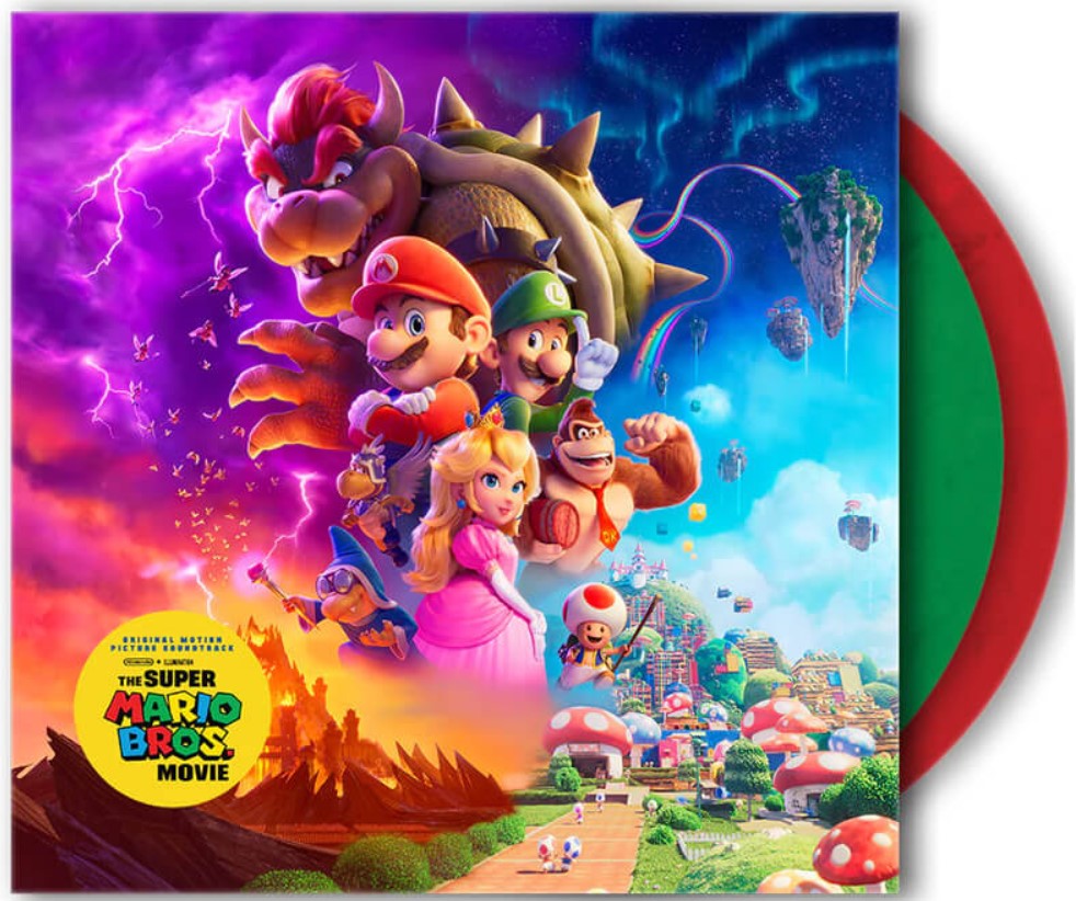 Vinyle Coloré Super Mario