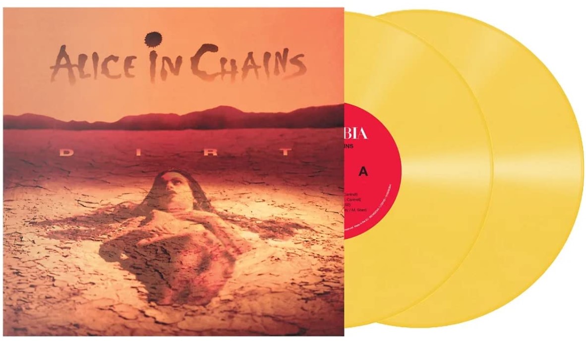 Alice In Chains Vinyl Jaune Collector