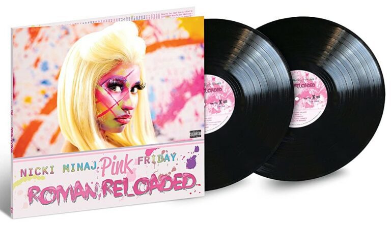 Nicki minaj pink roman reload edition limitée vinyle