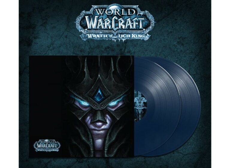 World of warcraft vinyle bleu