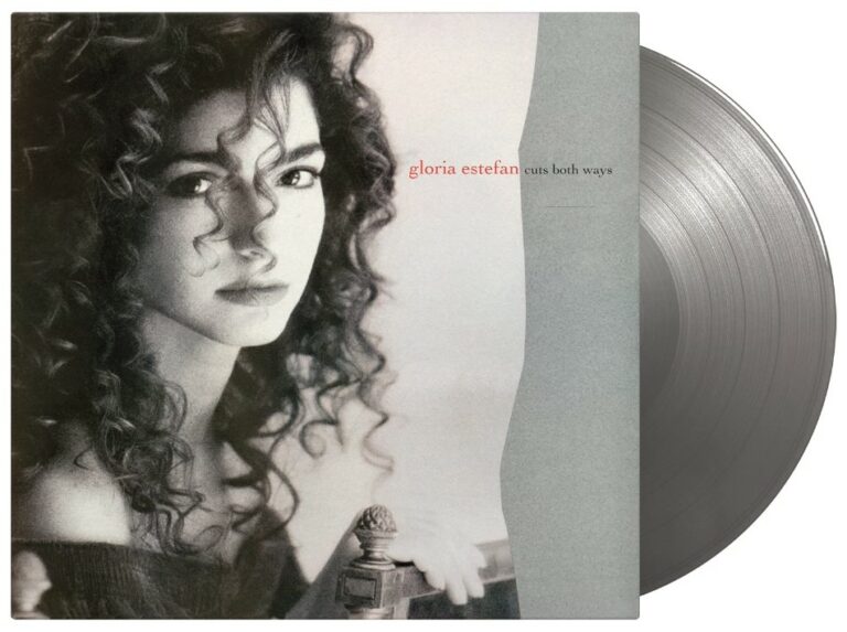 Gloria estefan vinyle argente