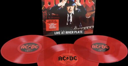 Acdc River Plate Vinyle Rouge