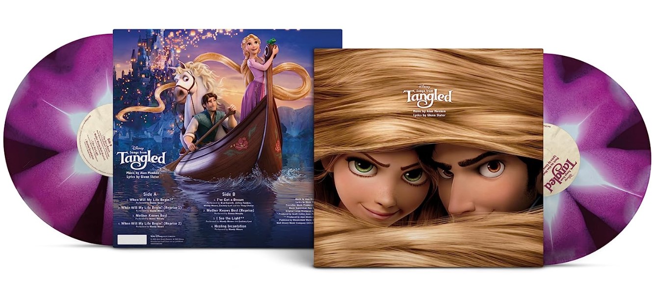 Édition limitée Disney 100 ans : 8 vinyles éditions couleurs