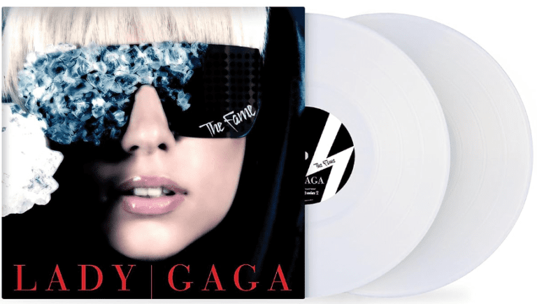 Lady gaga the fame vinyle blanc