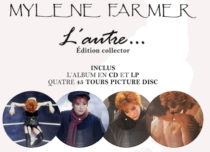 Mylene Farmer L'autre Coffret Vinyle Edition Limitee