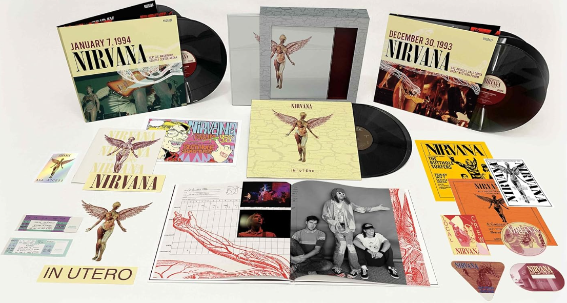 Nirvana In Utero Deluxe Vinyle Coffret