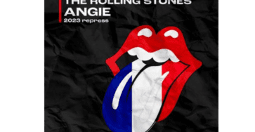 Rolling Stones Angie Repress Single