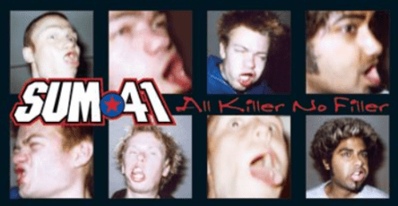 Sum41 All Killer No Filler Vinyle