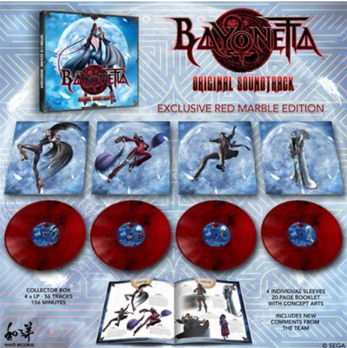 Bayonetta Vinyle Rouge Coffret