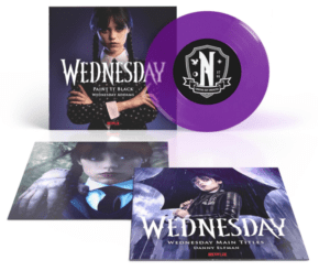 Wednesday Paint It Black Vinyle