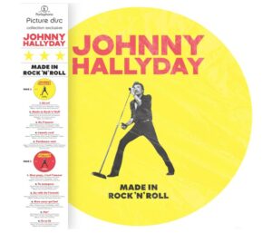 Made In Rock Roll Johnny Hallyday Picture Disc Vinyle