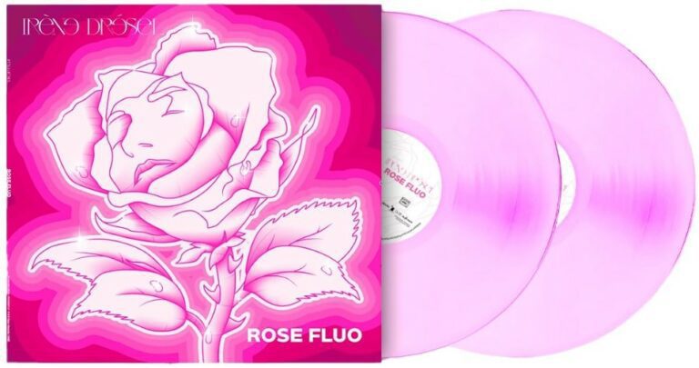 Irene Dresel Rose Fluo Vinyle