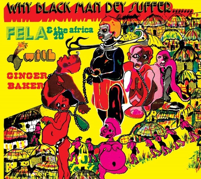 Fela Kuti Black Man Suffer Vinyle