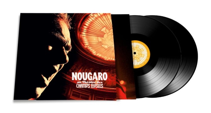 Nougaro Live Champs Elysee Vinyle