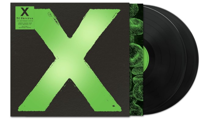 Ed Sheeran X Vinyle