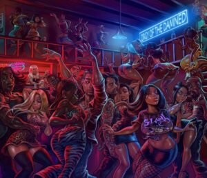 Slash Vinyle Orgy Damned