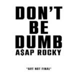 Asap Rocky Vinyle Dont Be Dumb