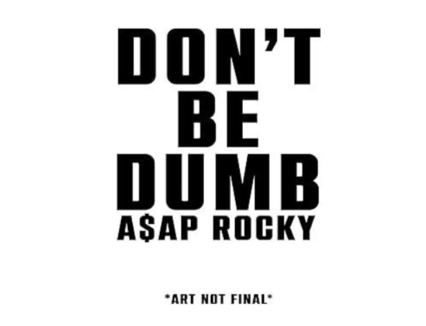 Asap Rocky Vinyle Dont Be Dumb