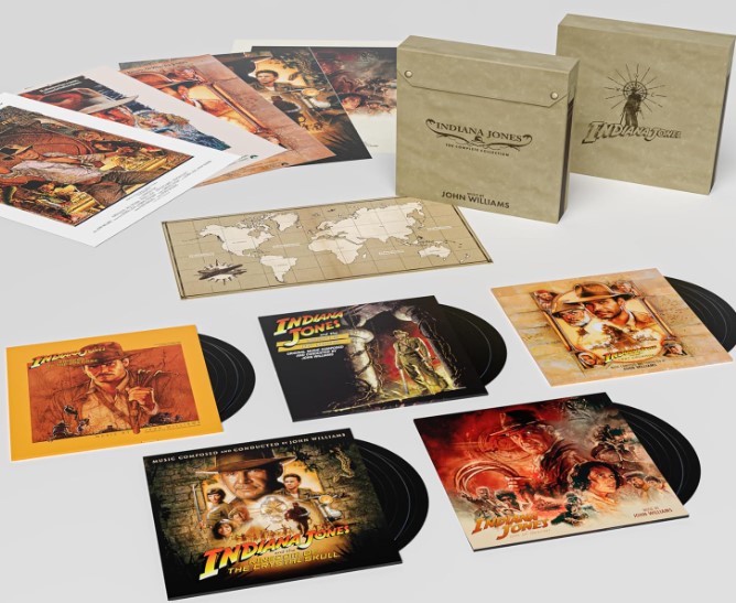 Indiana Jones Integral Coffret Vinyle