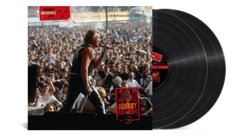 Johnny Hallyday Vinyle Fete Huma