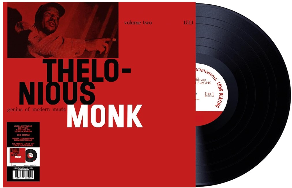 Thelonious Monk Vinyle Genius Modern Music