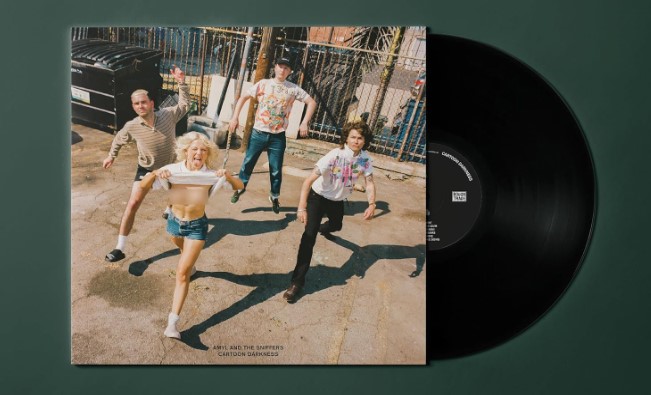 Amyl And The Sniffers Vinyle Cartoon Darkness