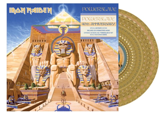 Iron Maiden Vinyle Powerslave