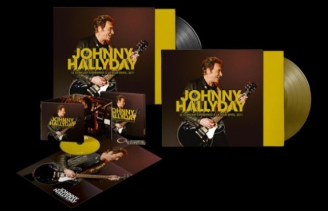 Johnny Hallyday Tour Eiffel Vinyle