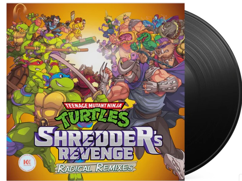 Tortues Ninja Remixes Vinyles Shredders Revenge