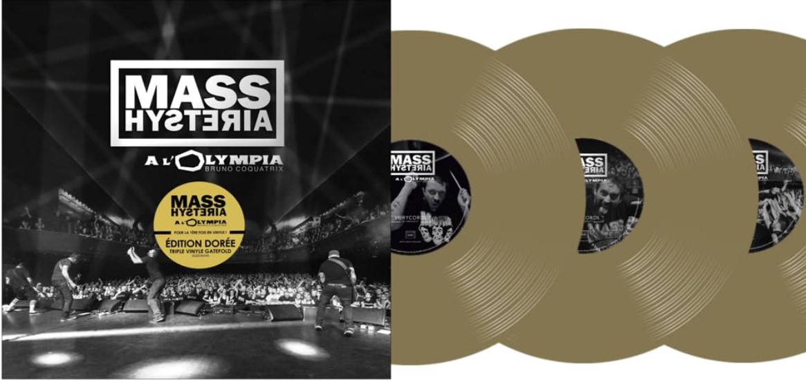 Mass Hysteria Vinyle Olympia 30 Ans