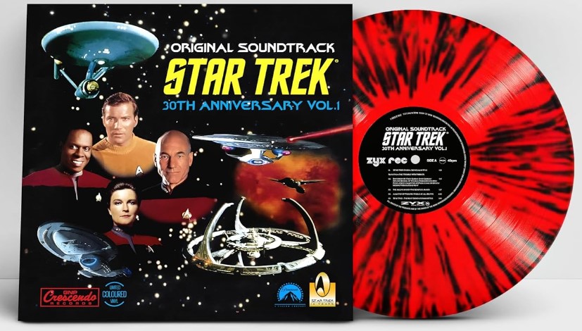 Star Trek : 30th Anniversary Vol. 1 en Vinyle Rouge