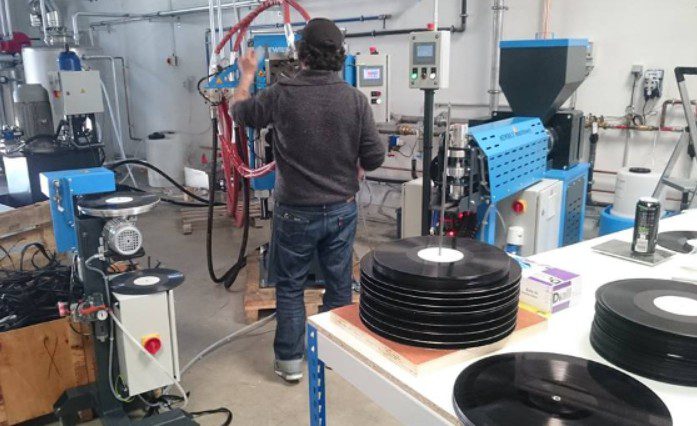 Pressage vinyle usine