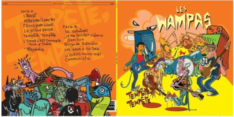 Wampas vinyle tempete cali