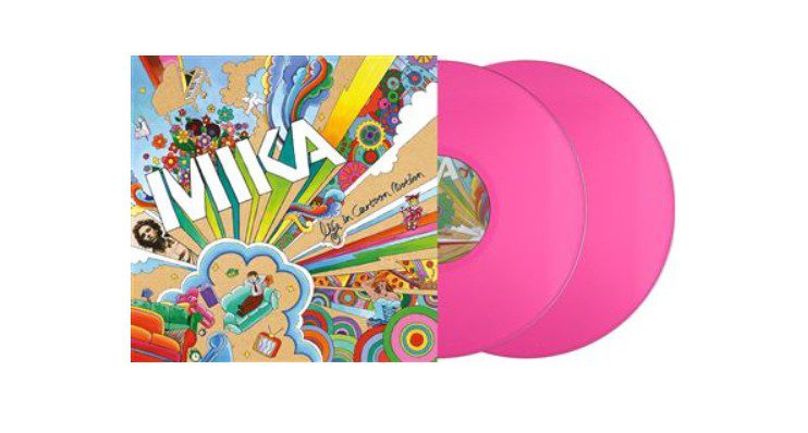 Mika vinyle life cartoon motion