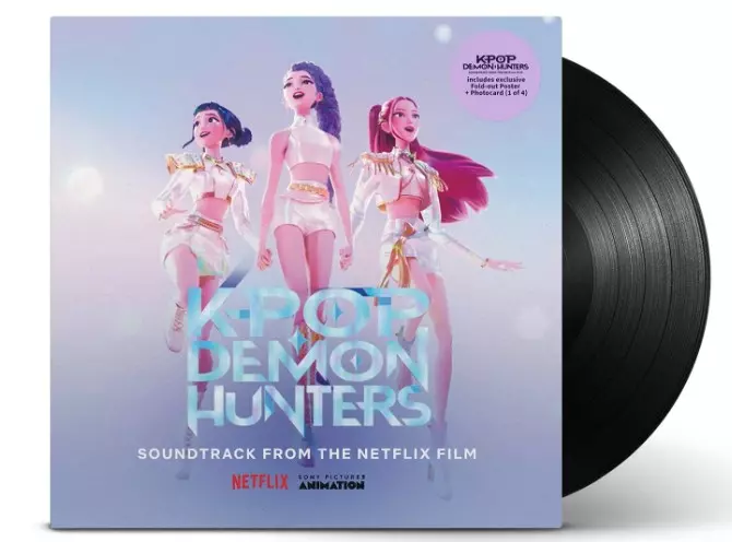 kpop demon hunters vinyle edition limitee