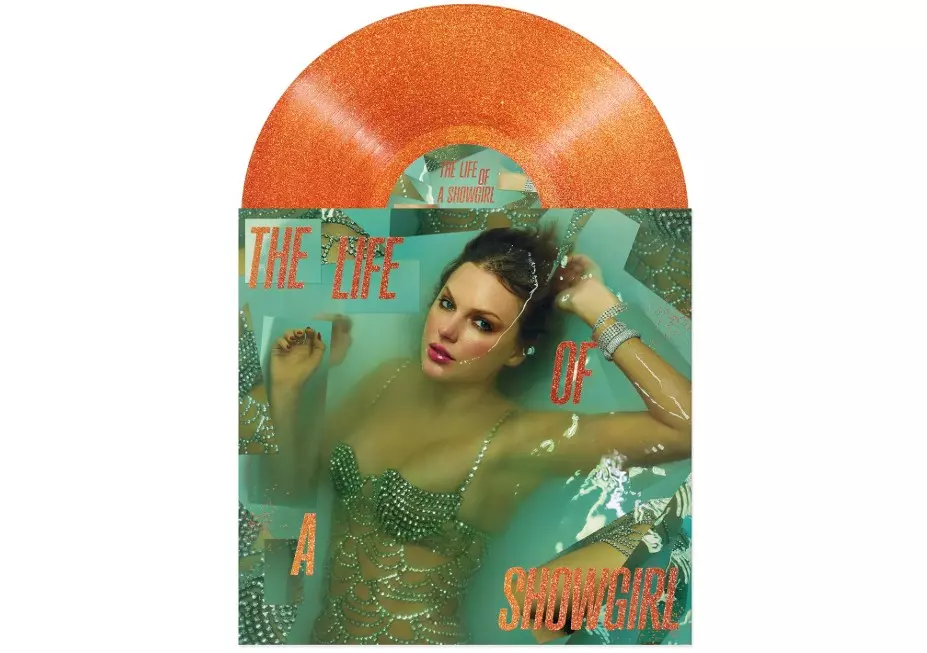 taylor swift vinyle life showgirl