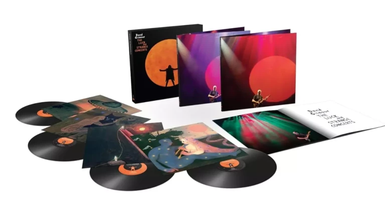 david gilmour vinyle cukck strange concerts live coffret