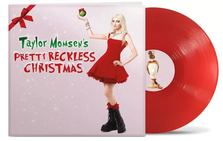 taylor momsens vinyle edition limitee pretty reckless christmas