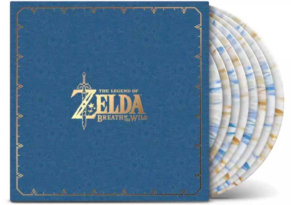 zelda vinyle breath of the wild coffret 8LP edition limitee