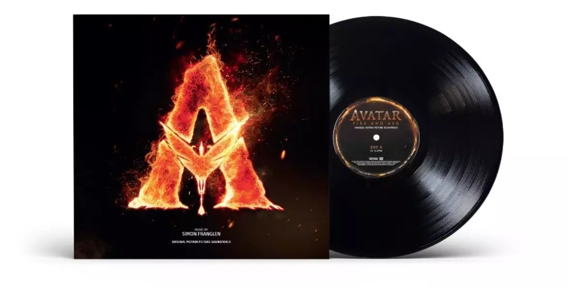 avatar 3 vinyle fire ash