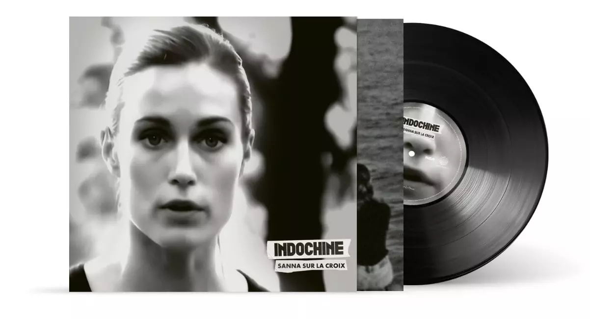 Indochine vinyle sanna sur la croix