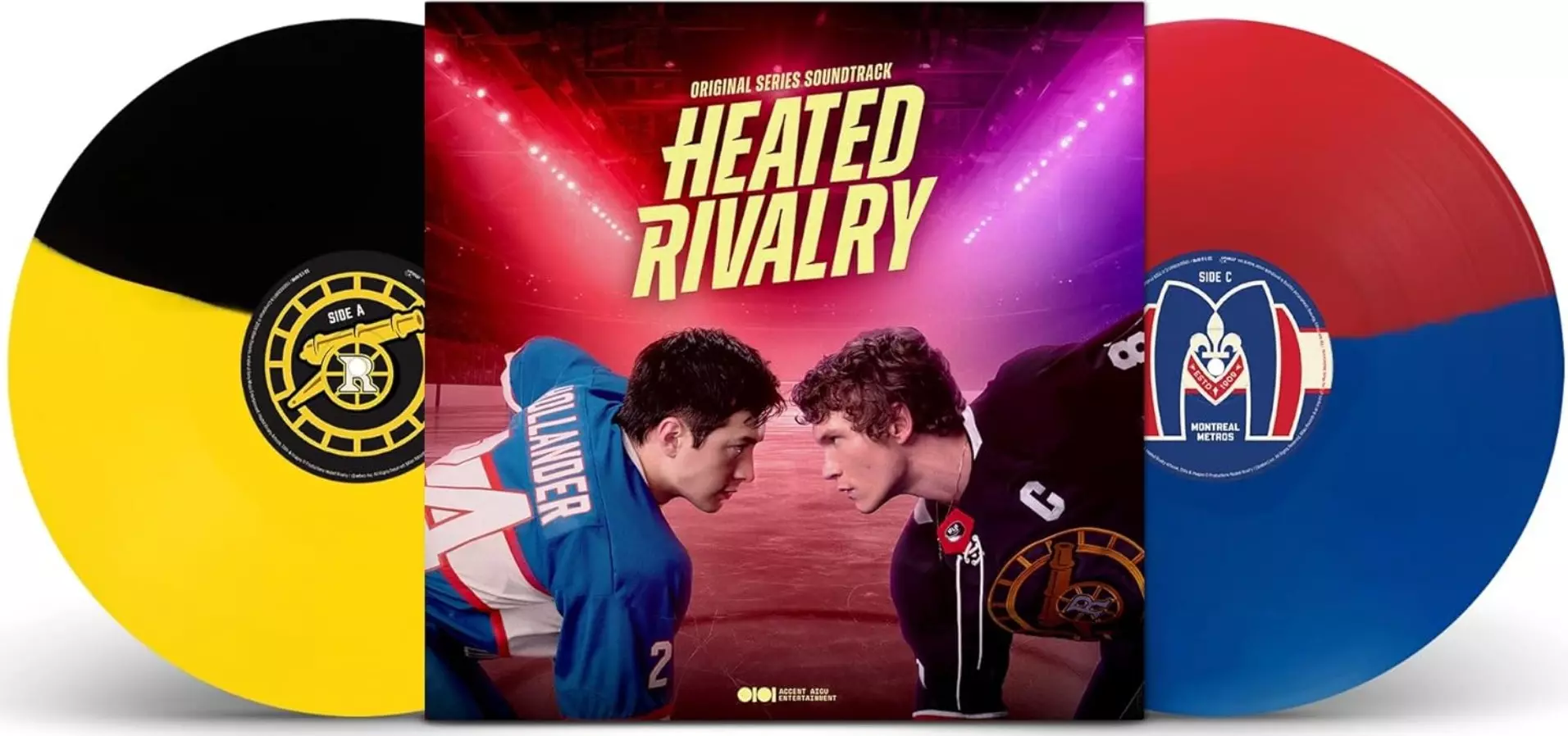 Heated Rivalry vinyle serie Netflix