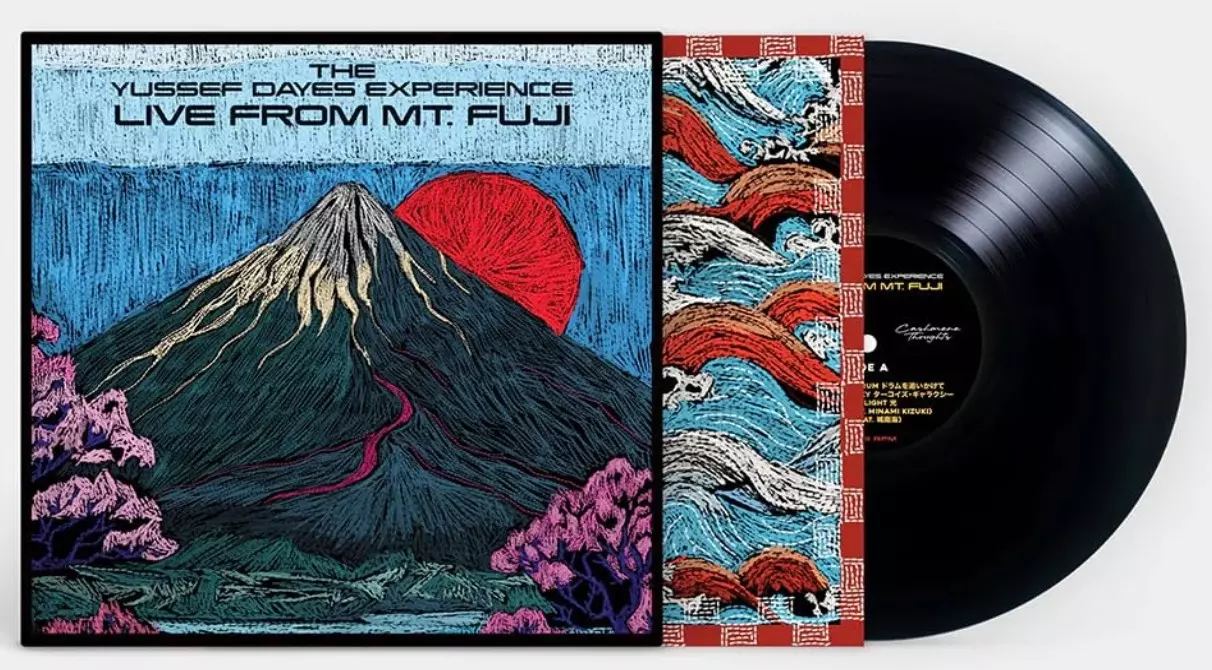 yussef dayes FKJ vinyle live Mont Fuji