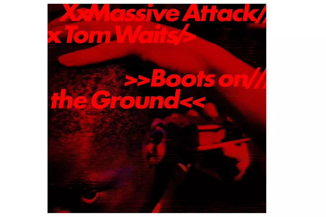 Massive Attack tom Waits - Boots on the ground vinyle edition limitee