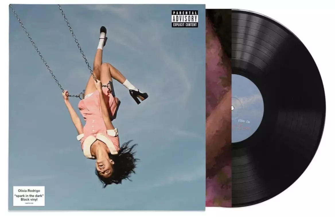 olivia rodrigo vinyle you seem pretty sad for a girl so in love