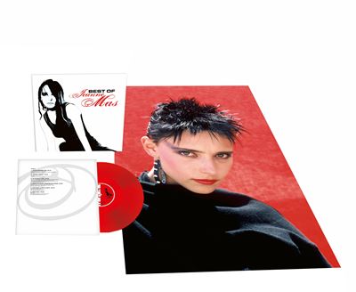 Jeanne Mas – Best Of 2004 en vinyle rouge transparent, la synth-pop française retrouve un grand écrin