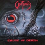 Obituary Cause Of Death vinyle bleu édition limitée