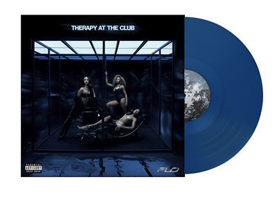 FLO annonce Therapy At The Club en vinyle bleu néon chez Fnac