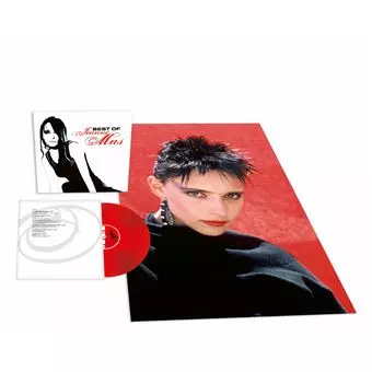 Jeanne Mas — Best Of 2004 en vinyle rouge dédicacé